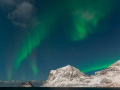 Northern lights at Skagsanden