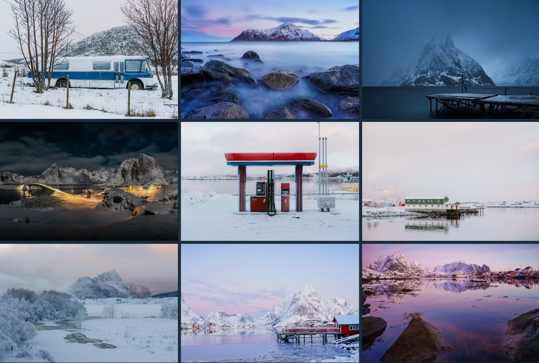 Landschaftsfotografie Portfolio Lofoten